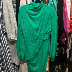 ASOS Vibrant Green Maxi Dress
